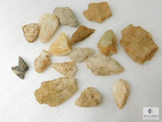 Lot of Assorted Indian Arrowheads