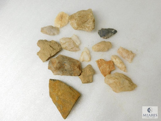 Lot of Assorted Indian Arrowheads