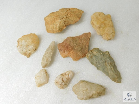 Lot of Assorted Indian Arrowheads