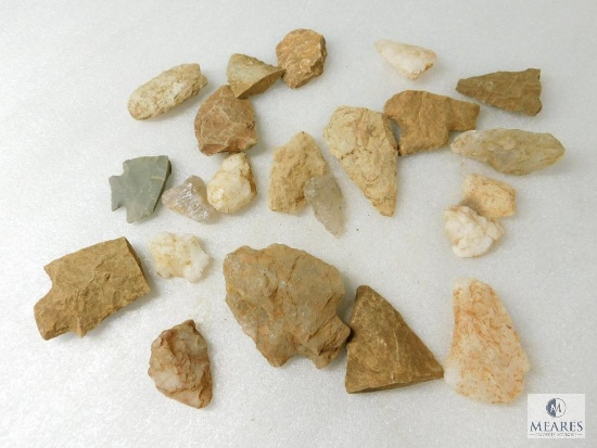 Lot of Assorted Indian Arrowheads