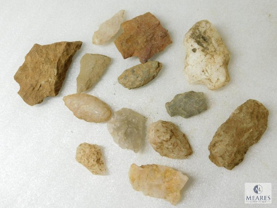 Lot of Assorted Indian Arrowheads