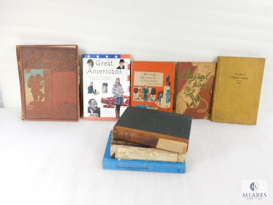 Vintage Book Lot Fiction and Non-Fiction