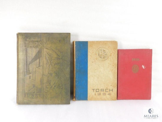 Vintage Yearbooks Includes Clemson TAPS 1935, SC Alumni 1910 and Sterling 1964