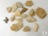 Lot of Assorted Indian Arrowheads