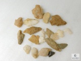 Lot of Assorted Indian Arrowheads