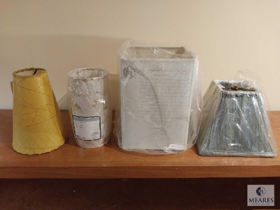 Lot of Four Assorted Lampshades