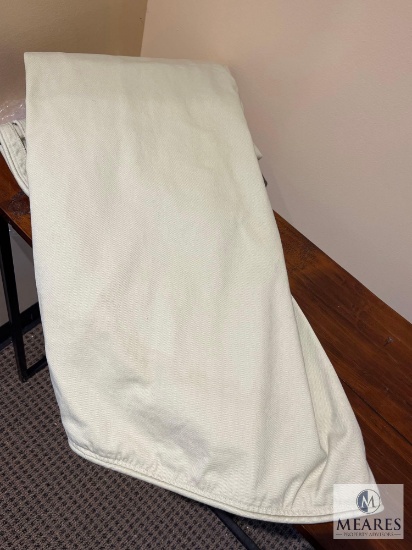 96" Round Light Green Tablecloth