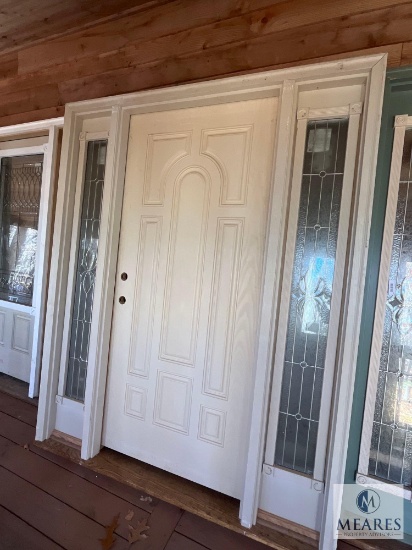 Exterior Door with Sidelights, 84"T x 68"W