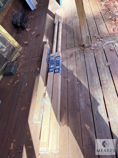 Group of Two New HB&G Porch Posts - 4" x 10' #100 Turn Post