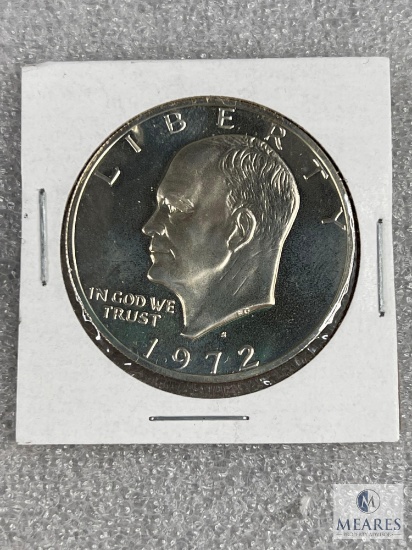 1972 Proof Silver Eisenhower Dollar