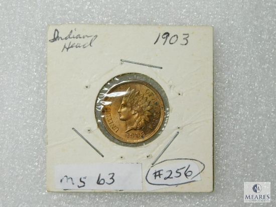 1903 Indian Head Cent MS 63