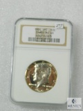 1966 SMS Kennedy Half Dollar NGC Graded Cameo MS65