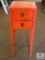 Two Drawer Orange Table, 12