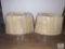 Two Linen Beige Lamp Shades, See Photos For Sizes and Colors