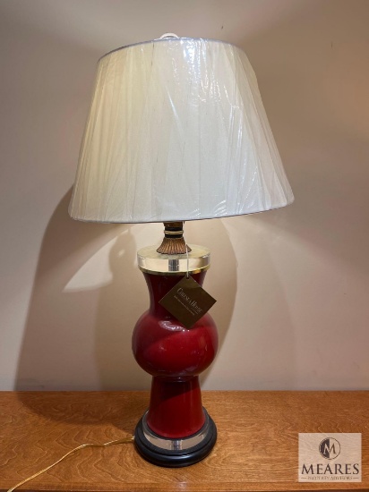 Chelsea House Red Koi/Acrylic Table Lamp, 30" T