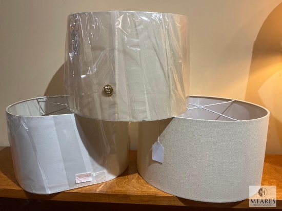 Three Lamp Shades, See Photos For Sizes and Colors
