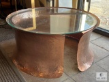 Magnolia Stained Glass Table
