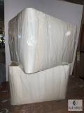 Two White Lamp Shades, See Photos For Sizes and Colors