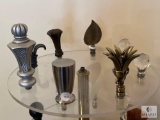 Lot Of Eight Lamp Finials, See Pictures