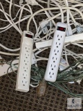Lot of Extension Cords and Surge Protectors