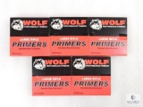 500 Wolf Large Rifle Primers Standard Non-Corrosive NCLR