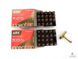 Two Boxes of Inceptor .38 Special 77 Grain ARX Ammo
