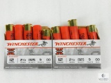 10 Rounds Winchester .12 Gauge Buckshot 2 3/4
