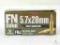 50 Rounds FN 5.7x28 Ammo 40 Grain FMJ