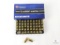 50 Rounds Atlanta Arms .380 ACP Ammo. 100 Grain FMJ Match