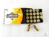 20 Rounds Armscor .45 ACP Ammo. 230 Grain Hollow Point Self Defense