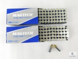 100 Rounds Magtech 9mm Ammo. 115 Grain FMJ