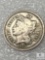 1865 Three Cent Piece, F-VF