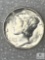 1945 Mercury Dime, MS 65