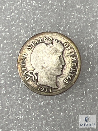 1914 Barber Dime
