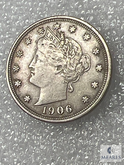 1906 Liberty Nickel, VF-XF