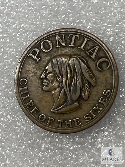 1950's General Motors Pontiac Token