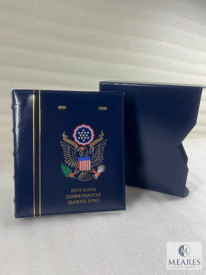 1999-2008 Partial State Quarter Set In 99-08 Elaborate Display Binder