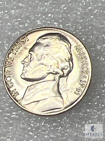 1941-D Jefferson Nickel MS 65 Full Steps