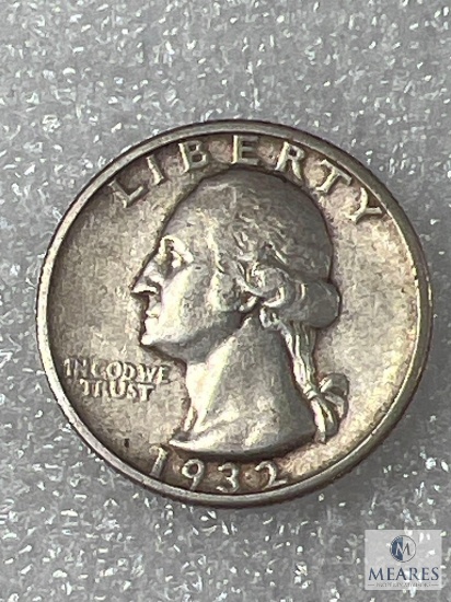 1932-S Washington Quarter, XF - Key Date