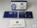 2001 Proof Set, Original Mint Package