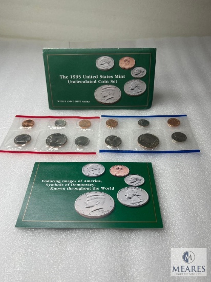 1993 The United States Mint, Uncirculated Coin Set