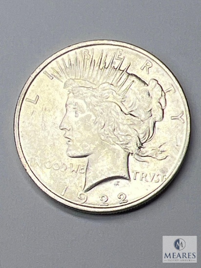 1922 Peace Silver Dollar