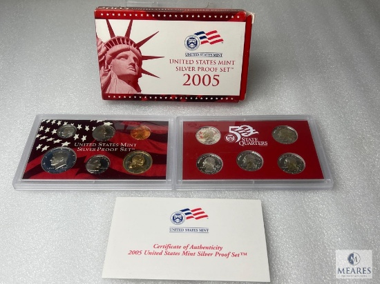 2005 United States Mint Silver Proof Set