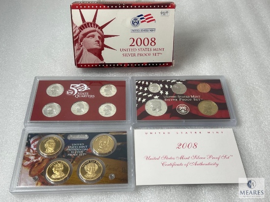2008 United States Mint Silver Proof Set