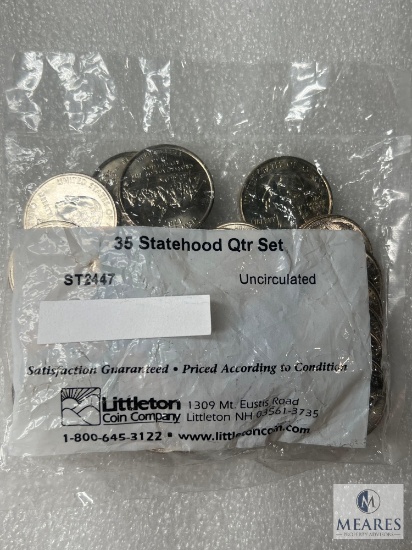 35 Statehood Quarter Set, Uncirculated