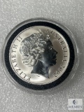 2002 Australian Kangaroo One Ounce Silver Coin