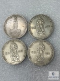 Lot Of Four Russian Coins, See Description For Details