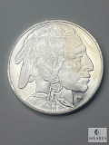 HM Silver Bullion Round, One Troy Ounce, 999 Fine Silver