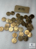 Mixed Lot of Golden Dollars - 35+ Count