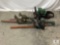 Group of Hedge Trimmers - (2) Electric and (1) Gas